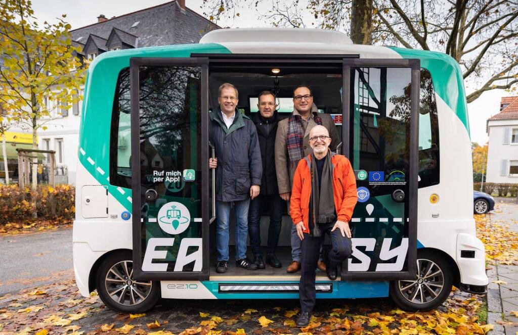 فرانکفورت میزبان اتوبوسهای رایگان خودران