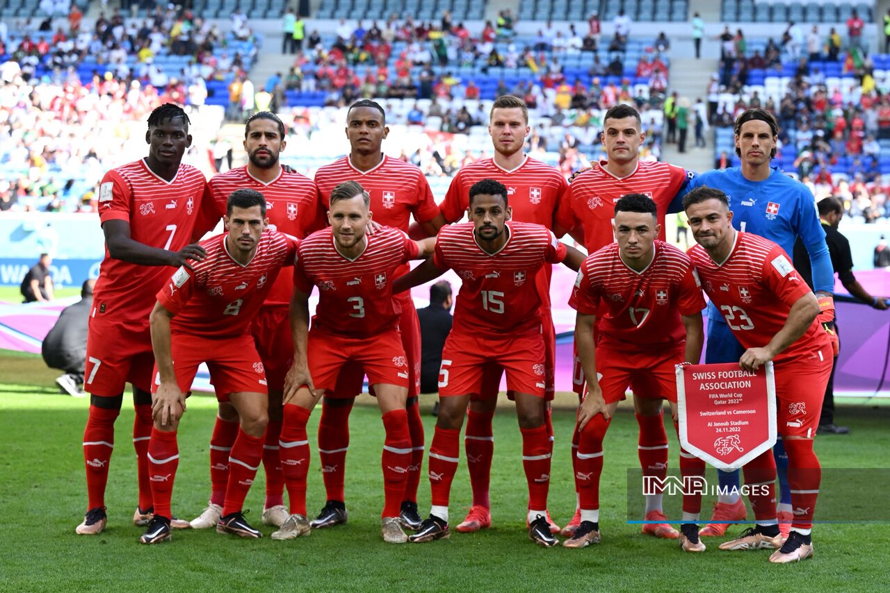 ترکیب سوئیس مقابل صربستان مشخص شد