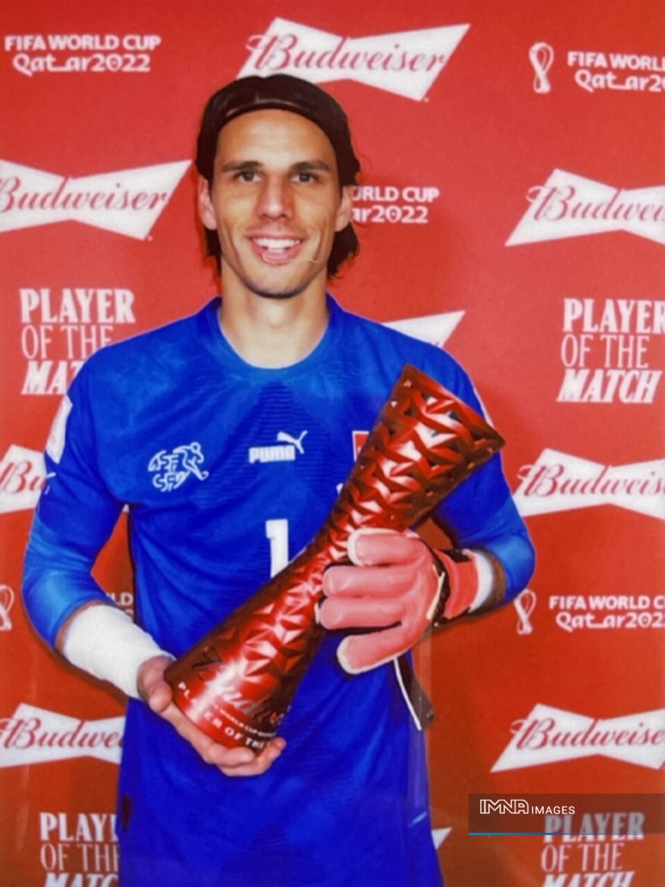 یان سومر بهترین بازیکن دیدار سوئیس و کامرون شد+عکس