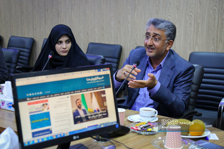 بازدید شهرداران کلان‌شهرهای ایران از خبرگزاری ایمنا