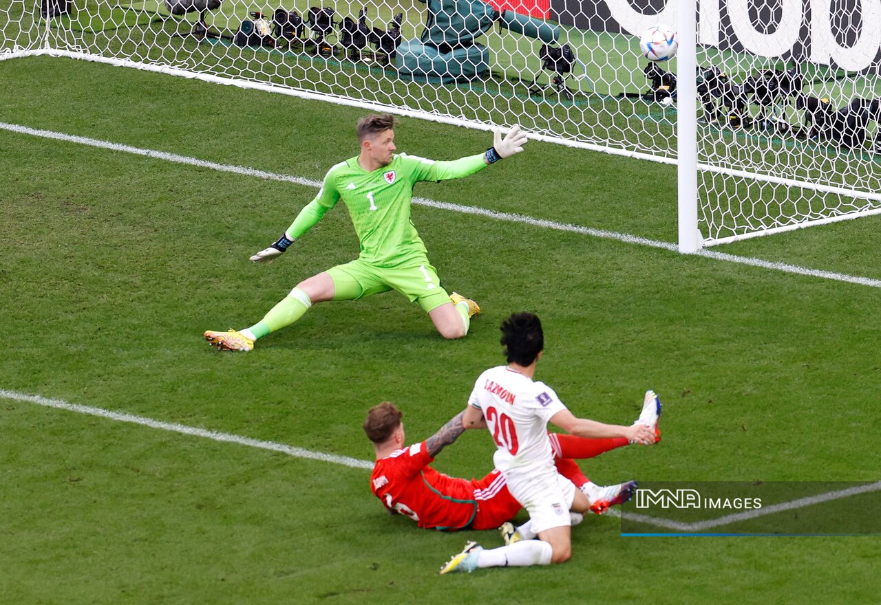 تیرک دروازه ولز حریف اصلی شاگردان کیروش!+عکس