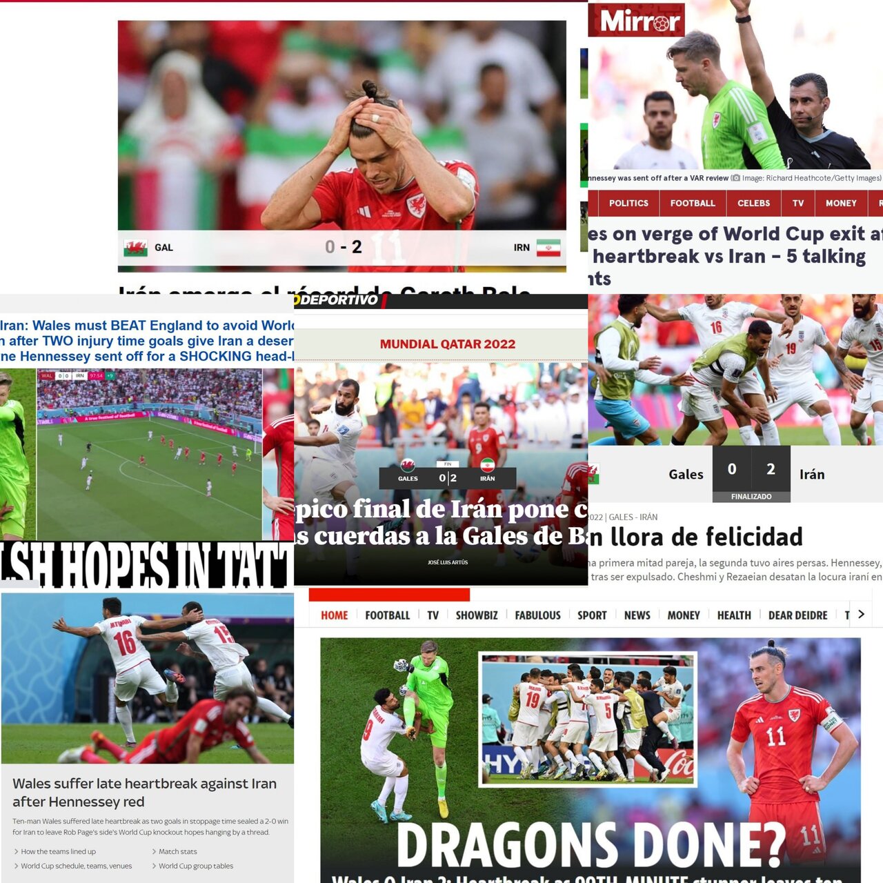 واکنش رسانههای دنیا به پیروزی ایران مقابل ولز+عکس