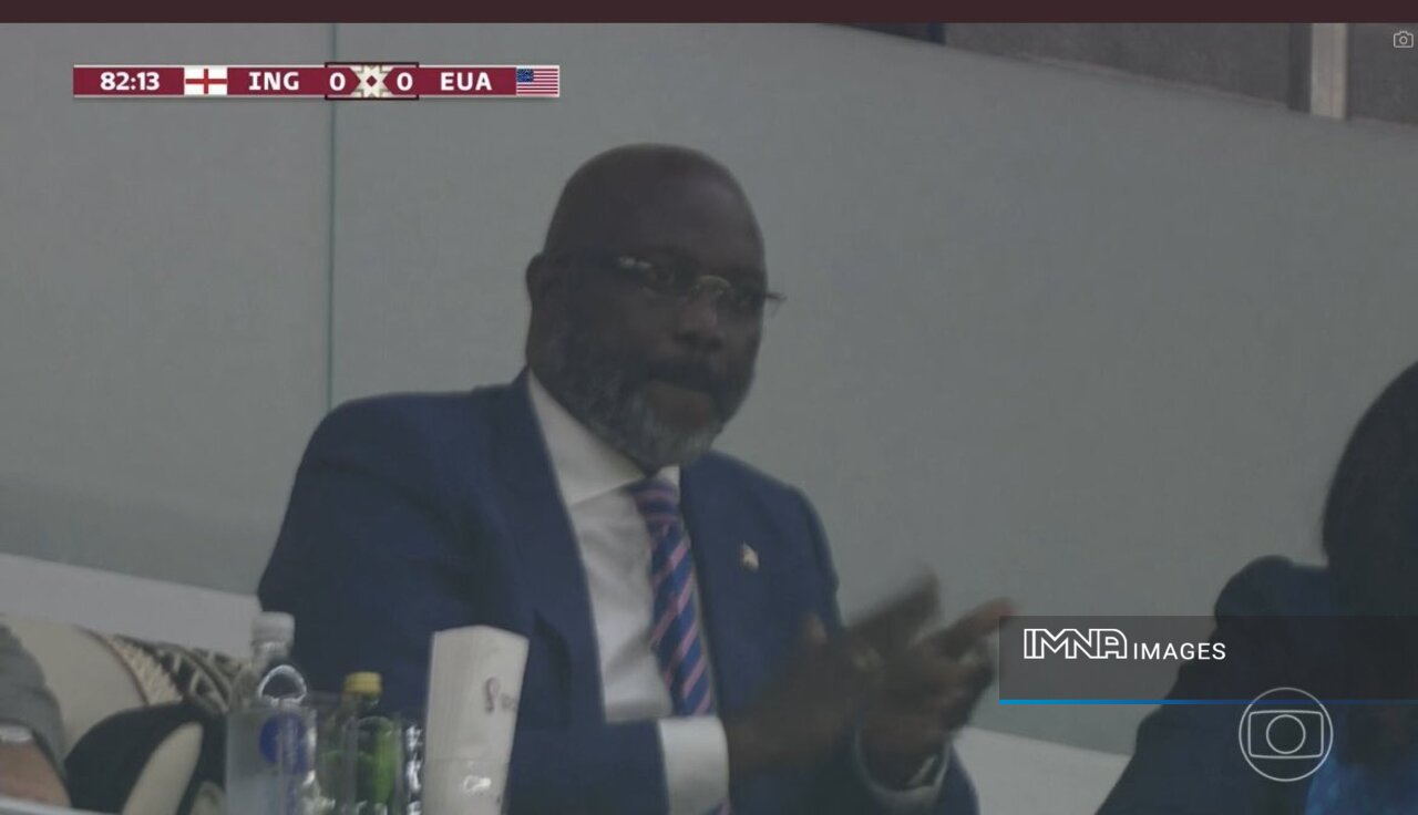 ژرژ وهآ از نزدیک بازی پسرش مقابل انگلیس را تماشا کرد+عکس