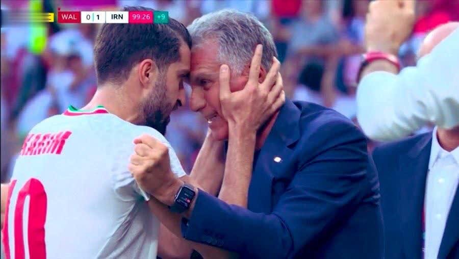 اعلام وضعیت اضطرار اپل واچ کیروش بعد از گل اول ایران به ولز+عکس