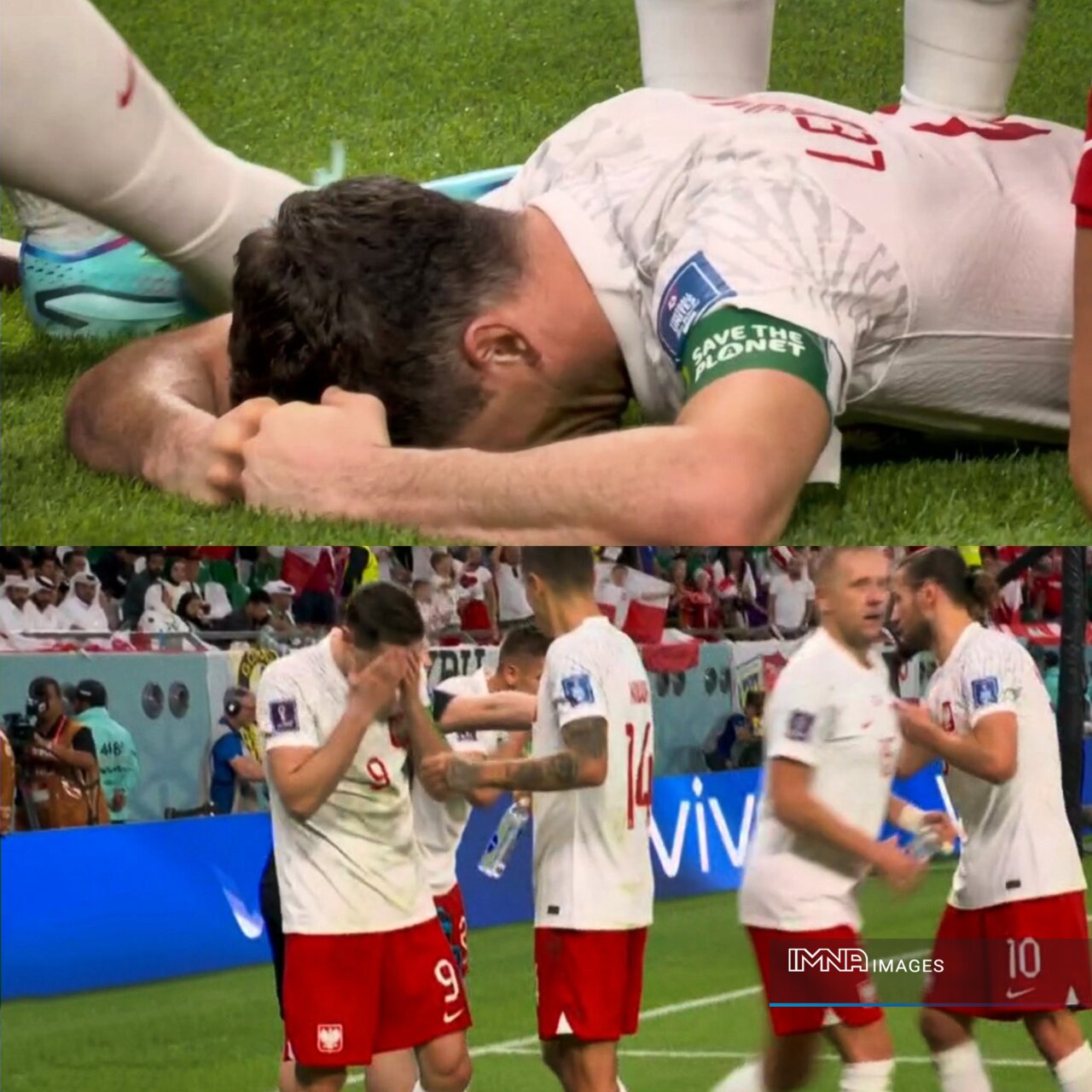 آرزوی لواندوفسکی برای گلزنی در جامجهانی برآورده شد+عکس