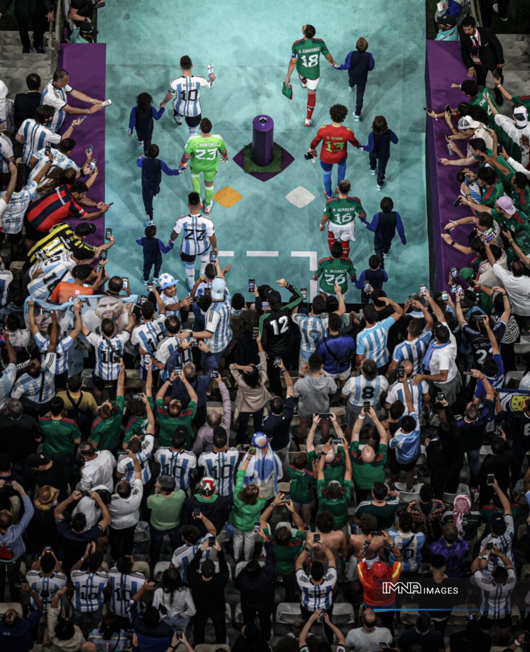 عظمت ورزشگاه لوسیل با ۸۰هزار تماشاگر عاشق فوتبال+عکس