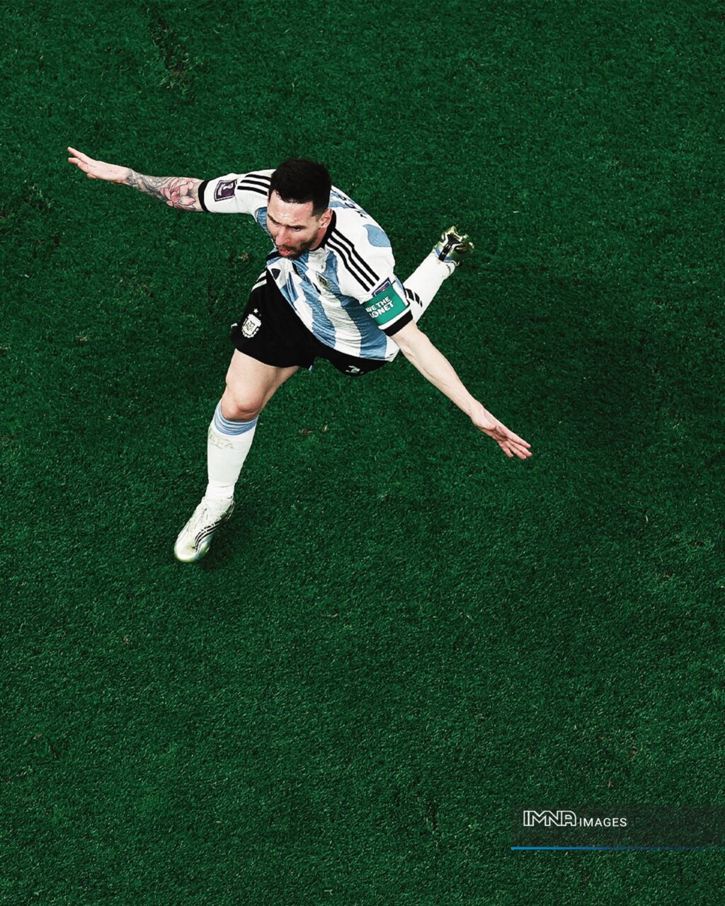 لحظهای که پادشاه مسی به رکورد مارادونای فقید رسید+عکس