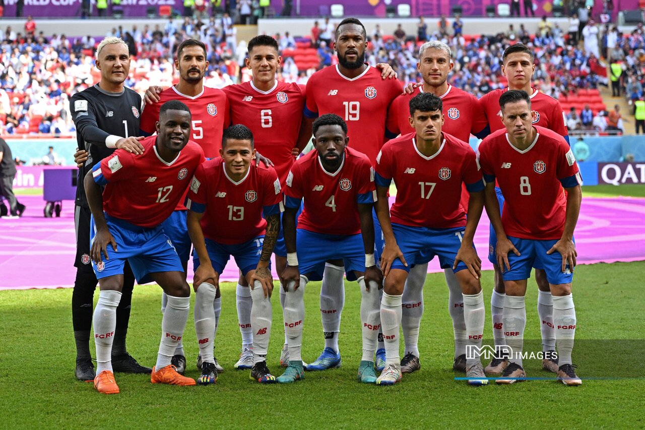 ترکیب ابتدایی تیم ملی کاستاریکا اعلام شد