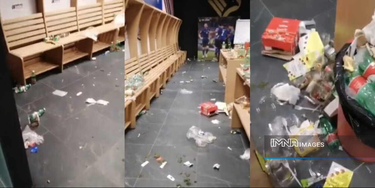 وضعیت عجیب رختکن ژاپن پس از شکست مقابل کاستاریکا!+عکس