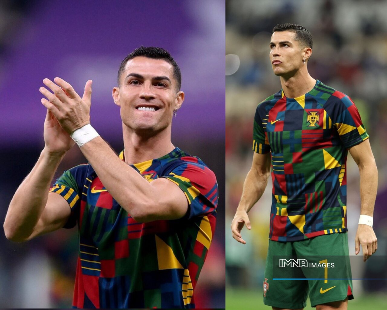 رونالدو تماشاگران را بهوجد آورد+عکس و فیلم