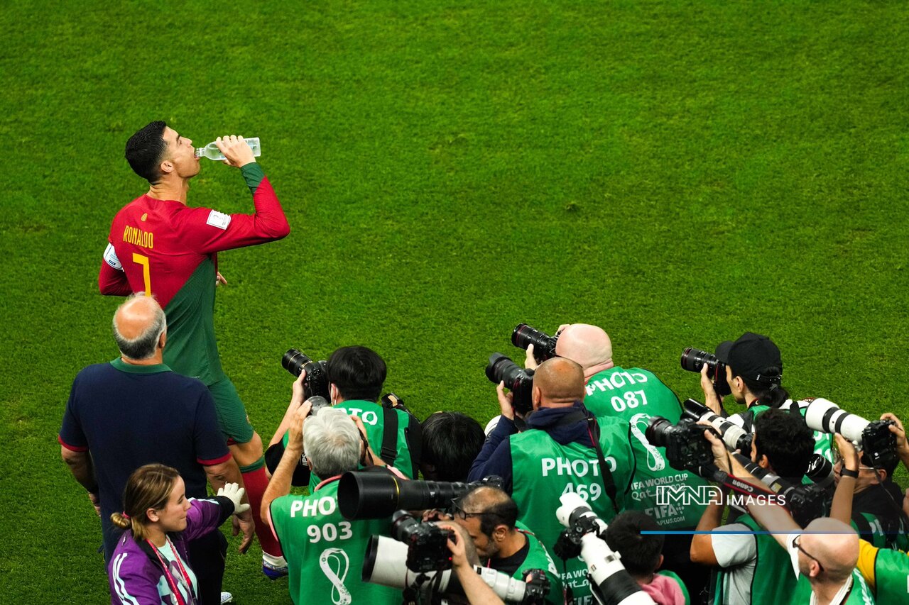 رونالدو سوژه اصلی عکاسان+عکس