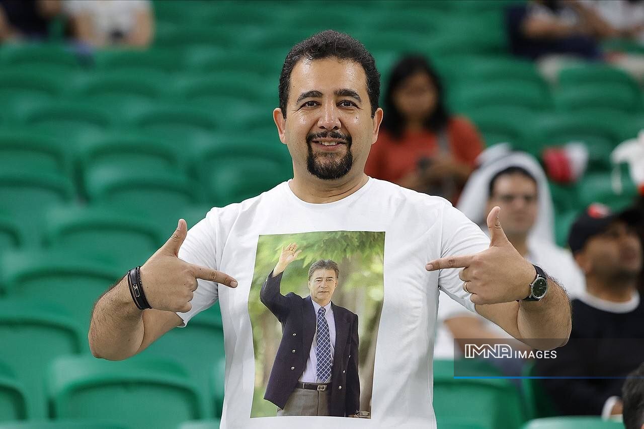 زنده‌شدن یاد و خاطر مرحوم ناصر حجازی در ورزشگاه الثمامه+عکس