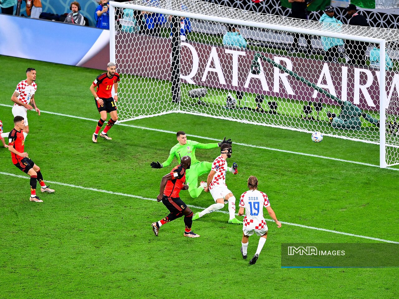 لوکاکو مقصر اصلی حذف بلژیک از جامجهانی!+فیلم