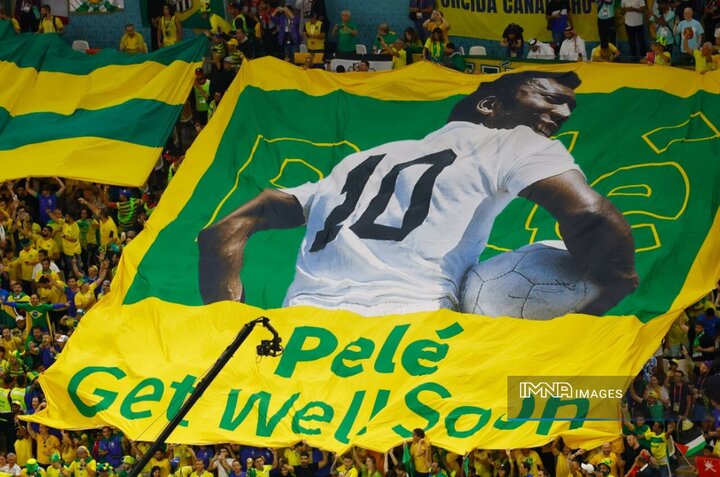 دوحه میزبان «پله» اسطوره فوتبال برزیل!+عکس