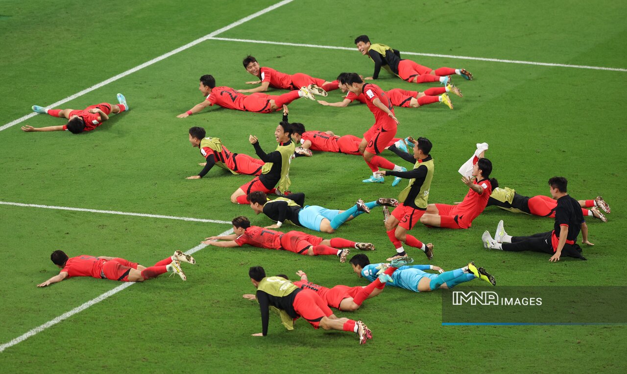 لحظاتی پرالتهاب برای ببرهای آسیا/ تماشای دقایق باقیمانده بازی غنا-اروگوئه و جشن صعود+فیلم