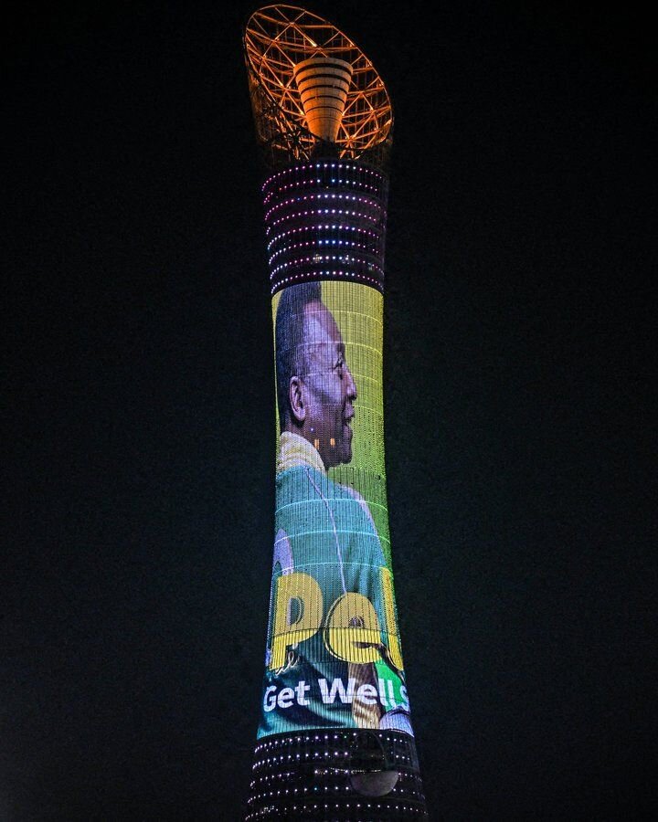 دوحه میزبان پله اسطوره فوتبال برزیل!+عکس