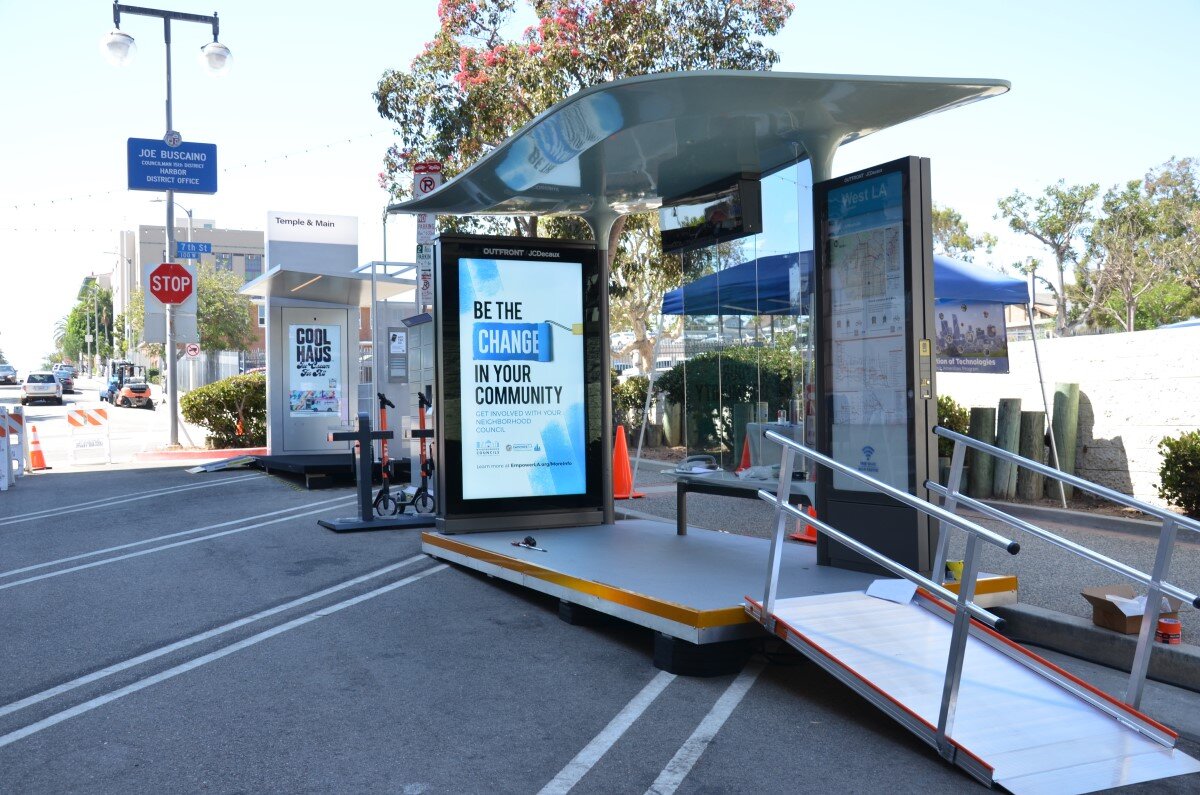 آغاز طرح ارتقای نسل جدید ایستگاه‌های اتوبوس در لس‌آنجلس