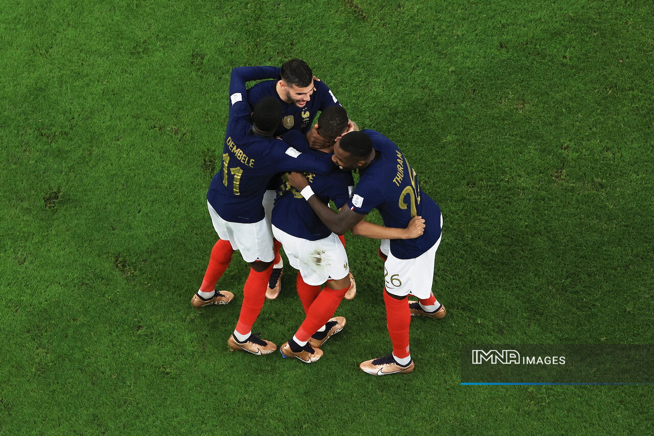 گل اول فرانسه به انگلیس توسط شوامنی + فیلم