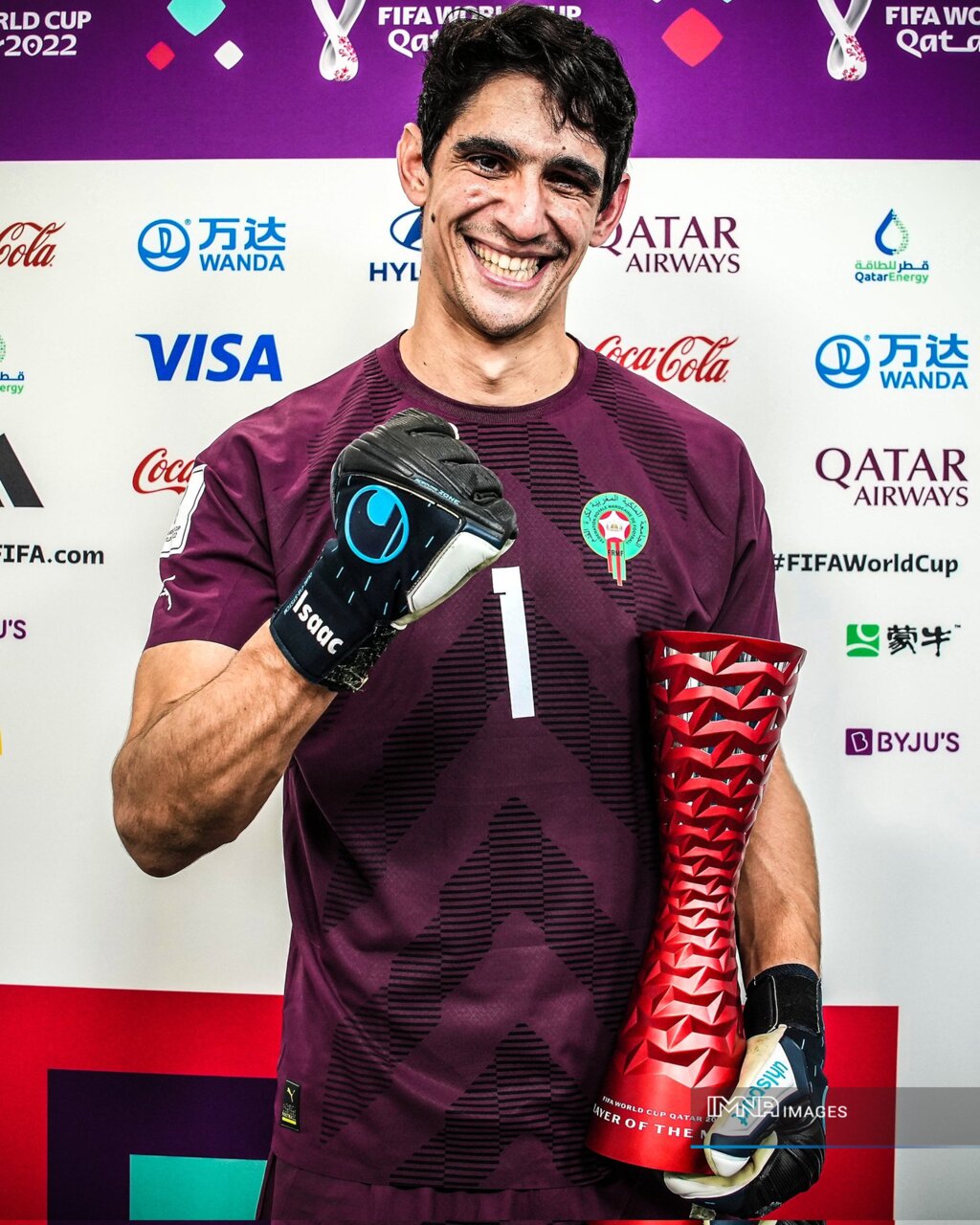 الماس مراکشیها بهترین بازیکن جدال با اسپانیا+عکس