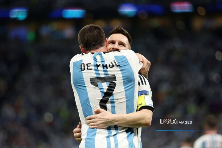 گل دوم آرژانتین به هلند توسط مسی+فیلم
