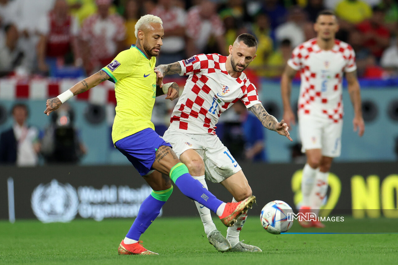 گل اول برزیل به کرواسی توسط نیمار+فیلم