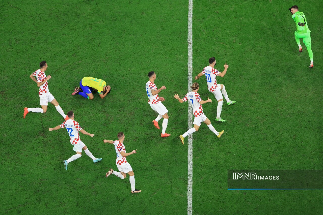 نتایج مرحله یکچهارم جامجهانی ۲۰۲۲ قطر در اولین روز و صعود به نیمه نهایی+جدول