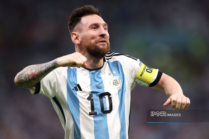 لیونل مسی بهترین گل‌زن تاریخ آرژانتین در جام‌جهانی شد