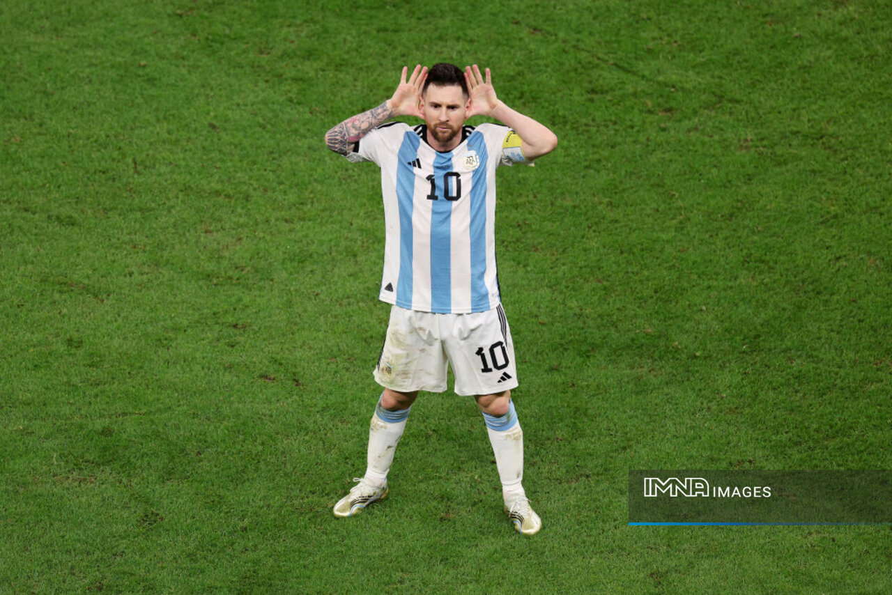 خوشحالی مسی در اردوی تیم ملی تمرین شد! + عکس