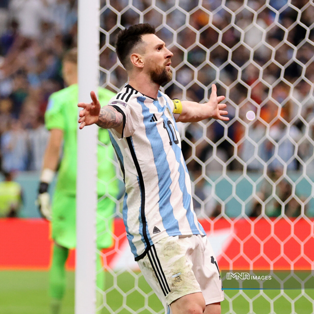 مسی زننده گل شماره ۲۷۰۰ جامجهانی+عکس