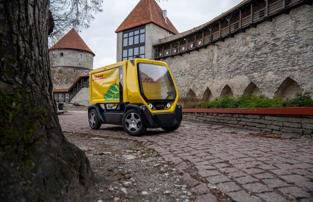 خدماترسانی رباتهای پستچی در محلههای تاریخی تالین