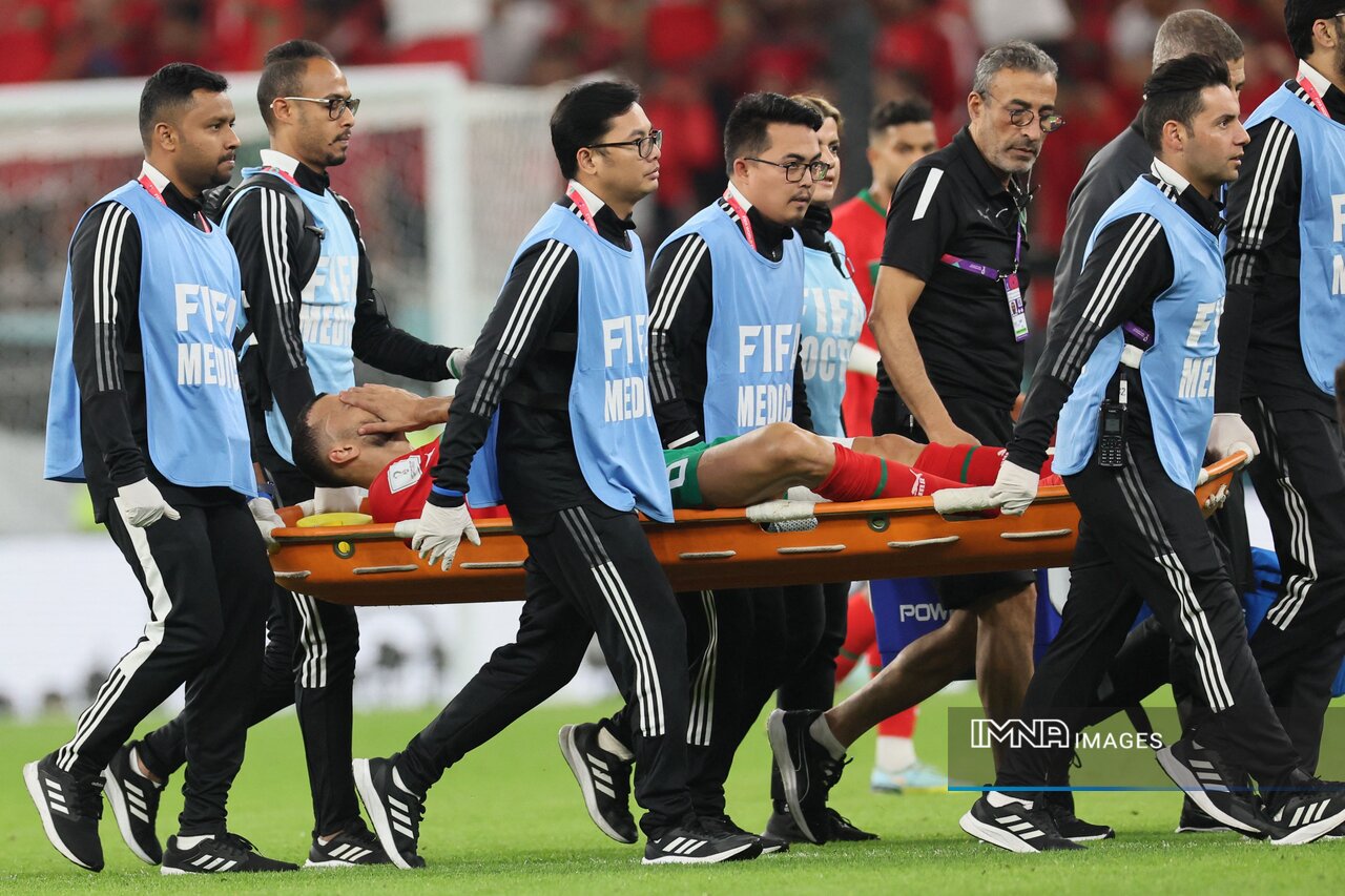 کاپیتان مراکش جامجهانی را از دست داد؟+عکس