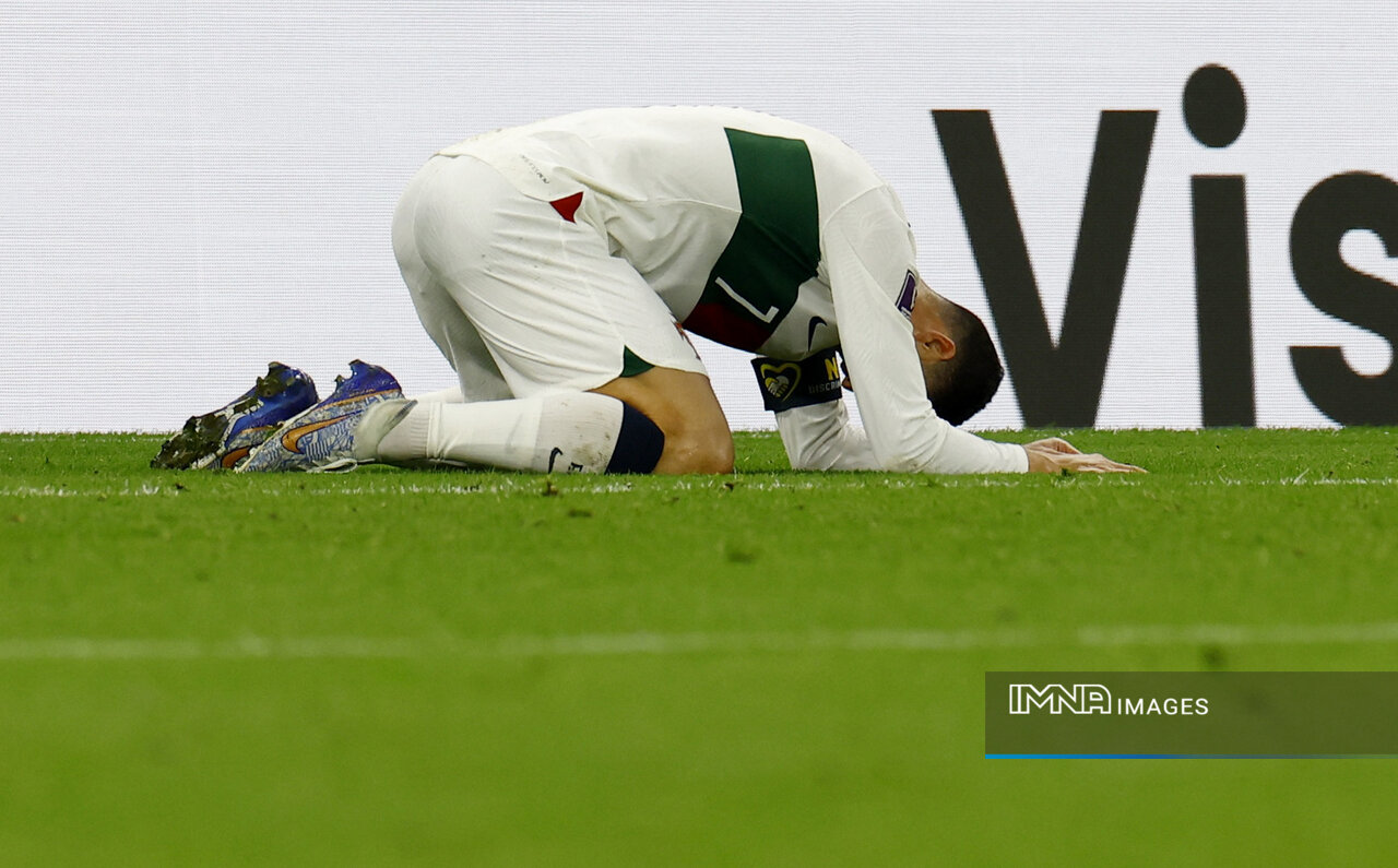 آخرین سکانس حضور رونالدو در جامجهانی: اشکهای تلخ یک اسطوره+عکسوفیلم