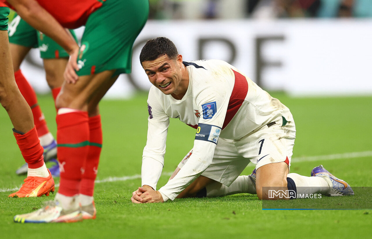 آخرین سکانس حضور رونالدو در جامجهانی: اشکهای تلخ یک اسطوره+عکسوفیلم