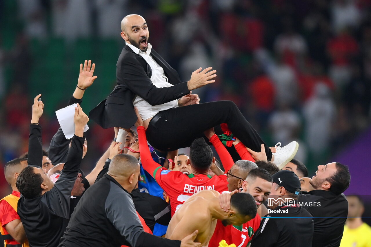 یک‌چهارم نهایی جام جهانی ۲۰۲۲؛ پرتغال _ مراکش