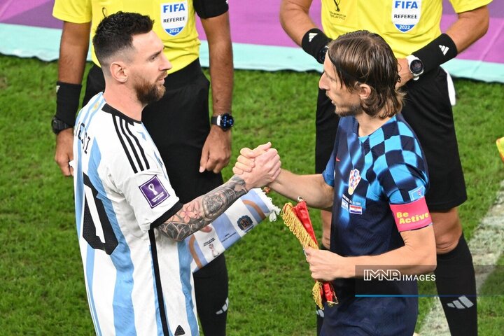 لوکا مودریچ: آرژانتین برنده منصفانه بازی بود!