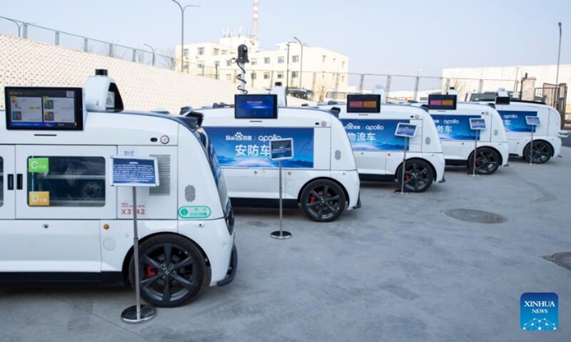 بزرگ‌ترین بستر حمل‌ونقل خودروهای بدون راننده جهان در چین