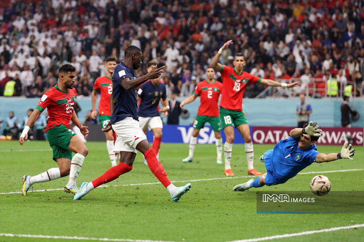 چهارمین صعود پیاپی فرانسه به فینال جام‌جهانی!