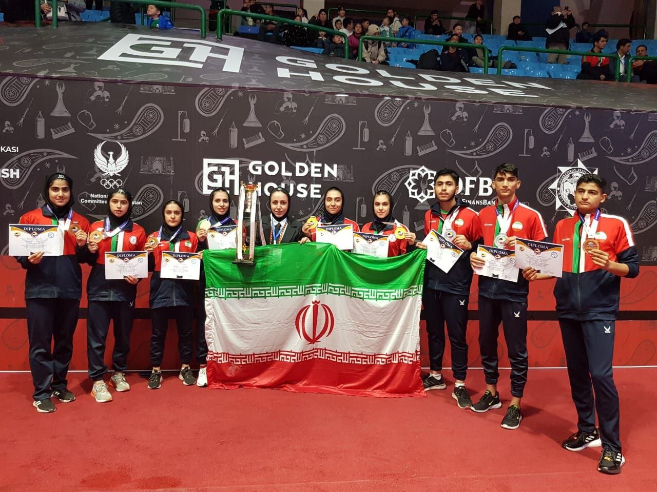 کسب ۷ مدال رنگارنگ برای نمایندگان کاراته ایران در روز نخست