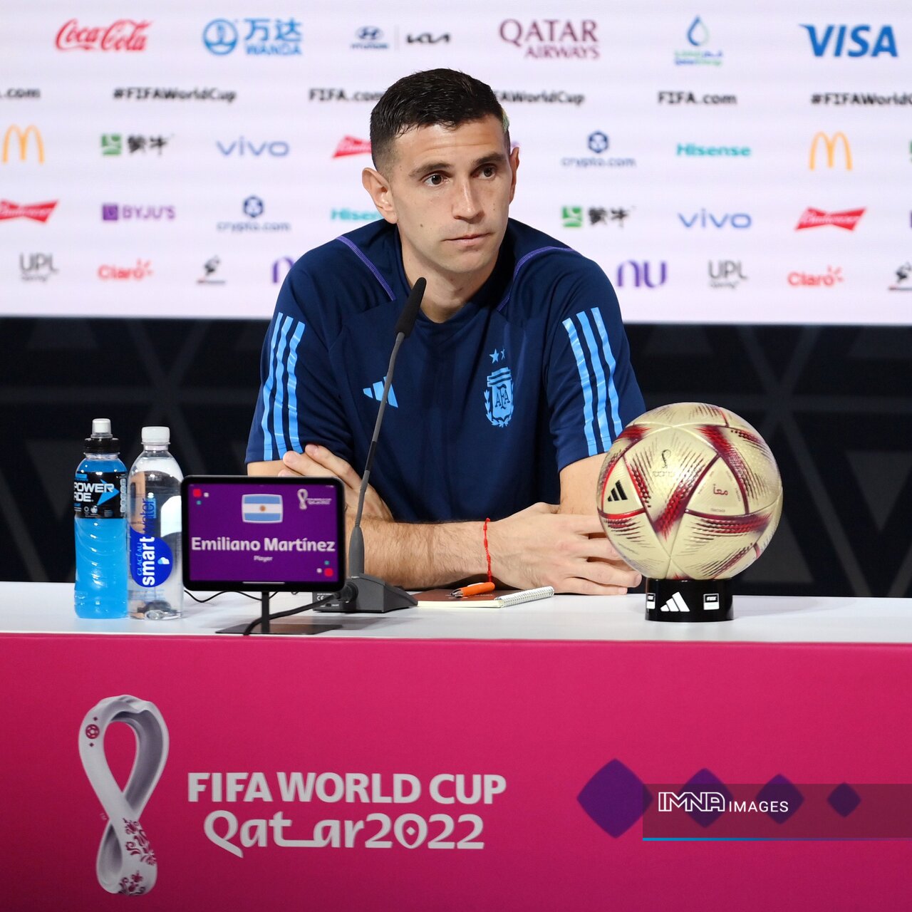 امیلیانو مارتینز: با مسی قهرمان جهان خواهیم شد/هواداران، قطر را به آرژانتین تبدیل کرده‌اند