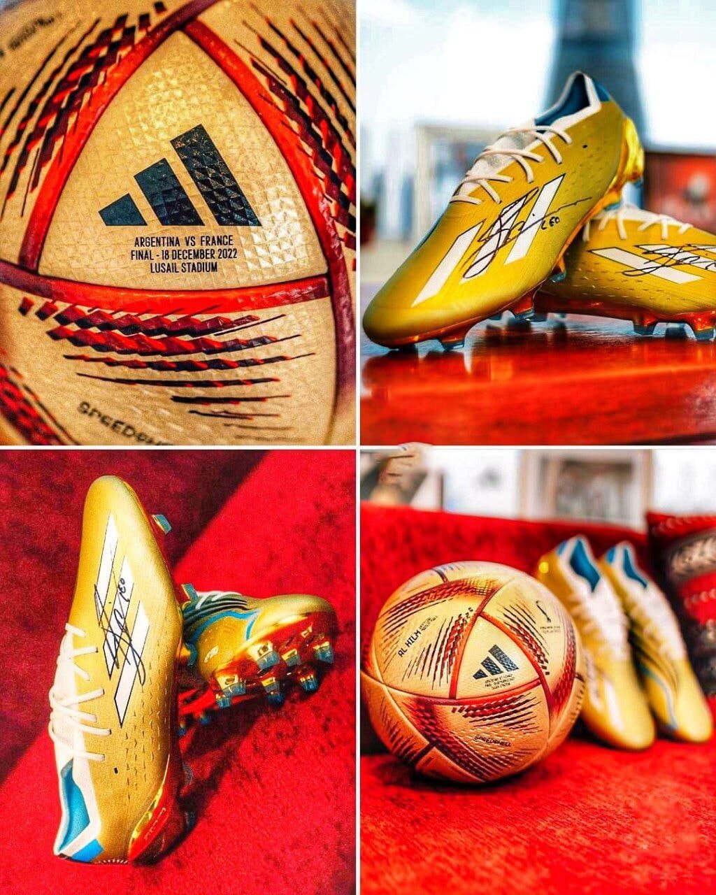 رونمایی از کفش‌های مخصوص مسی برای فینال جام‌جهانی+عکس