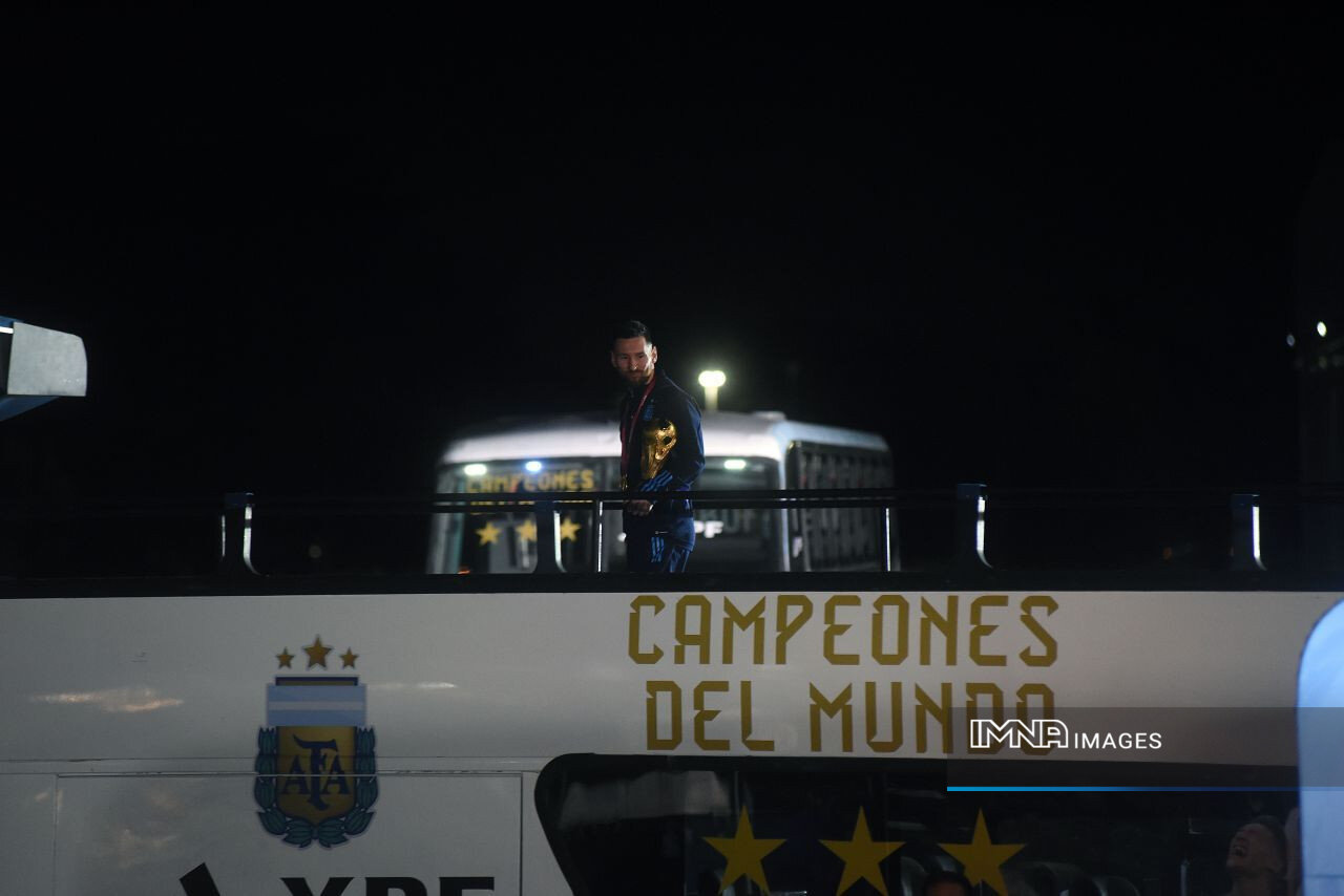 لحظهبهلحظه از بازگشت شکوهمندانه مسی و یاران به خاک آرژانتین+عکس