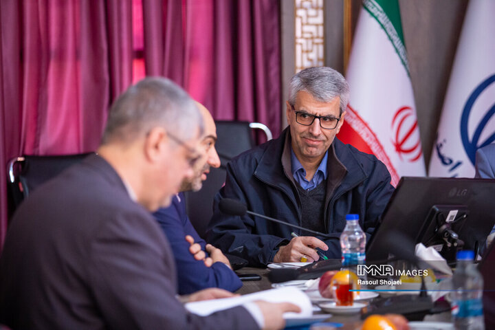 جلسه بررسی استفاده از ظرفیت مرکز همایش‌های بین المللی اصفهان