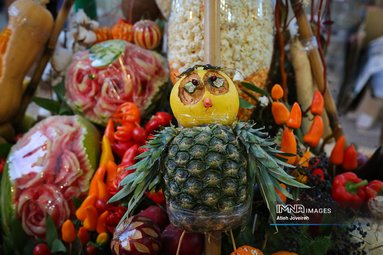 شام شب یلدا در قدیم + دسر، عکس، تزیین و غذای شب چله برای عروس