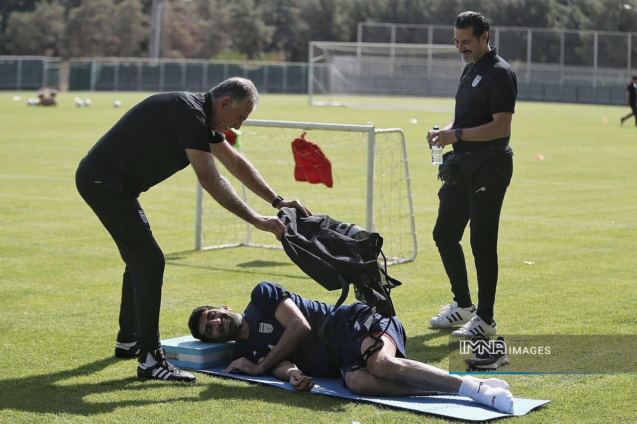 وقتی کیروش پرستار بیرانوند شد+عکس