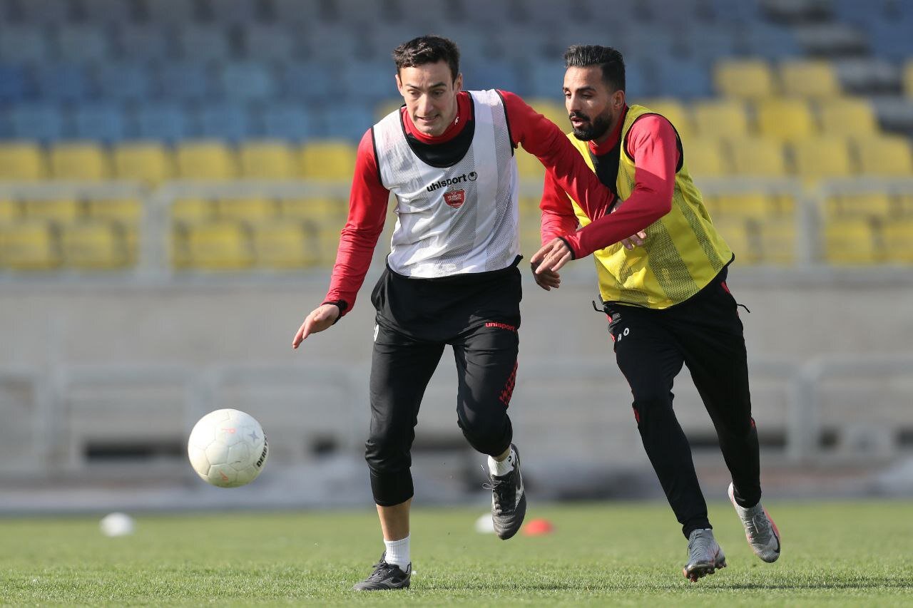 رقابت بین مهاجمان ناکام و جدید پرسپولیس!+عکس