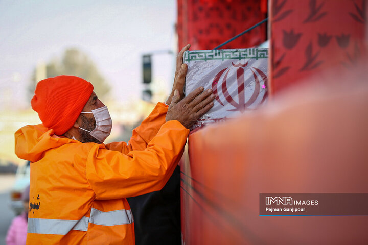 کاروان اهالی بهشت در شهرهای دولت آباد ، شاهین شهر، گز و گرگاب اصفهان‎‎‎‎‎