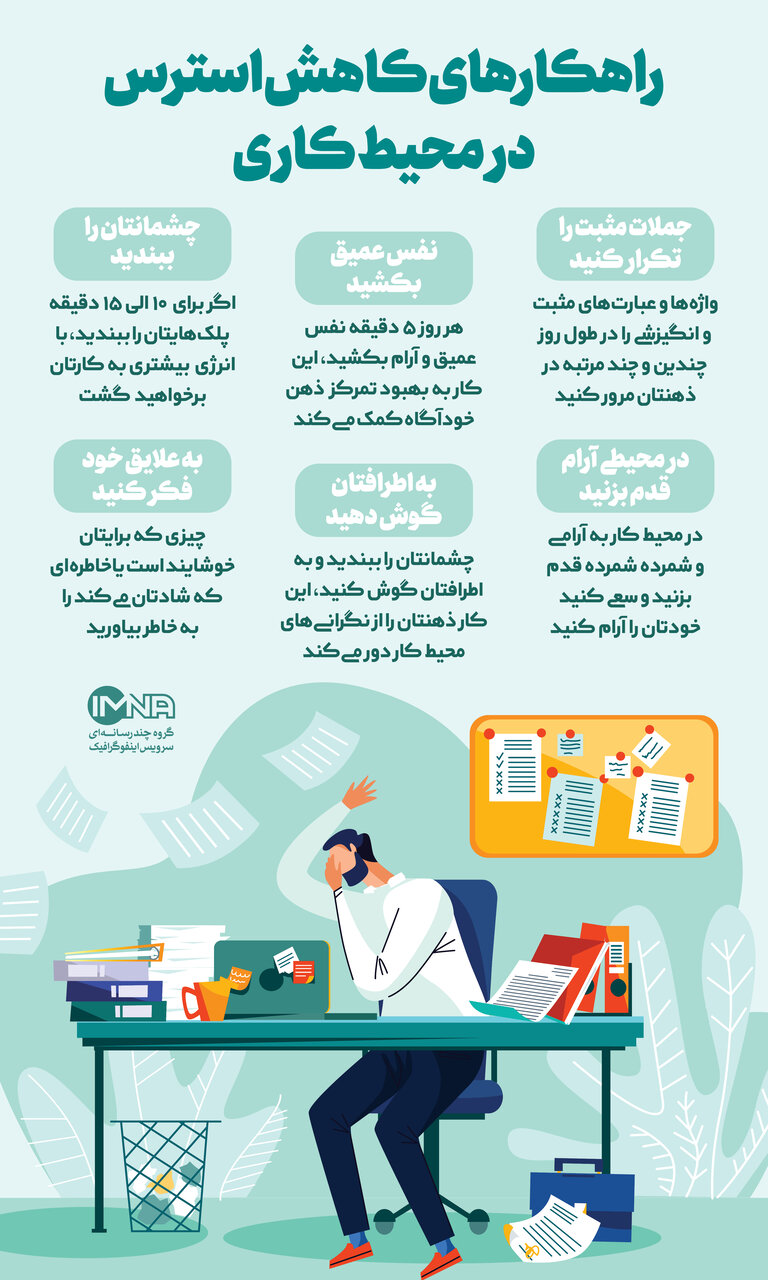 استرس در محیط کاری