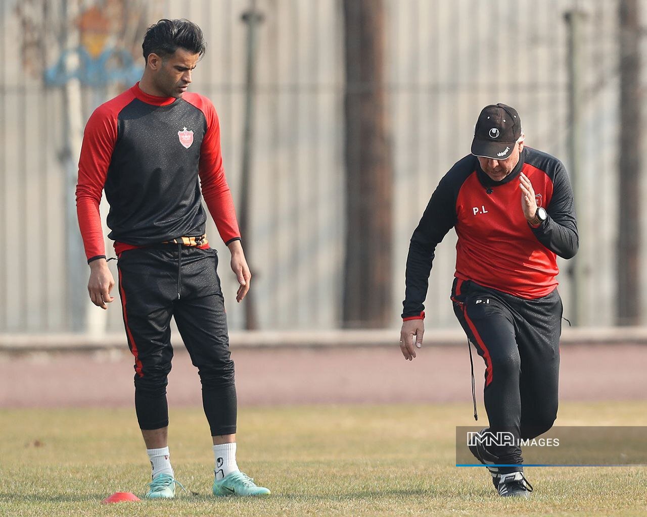 قرارداد آلکثیر با پرسپولیس/ حضور جانشین لوکادیا در تمرین سرخپوشان+ عکس