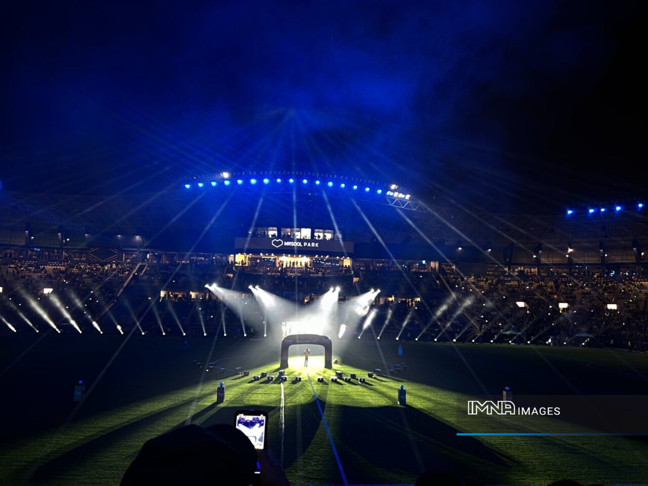 مراسم معارفه رونالدو در ورزشگاه اختصاصی النصر+عکسوفیلم