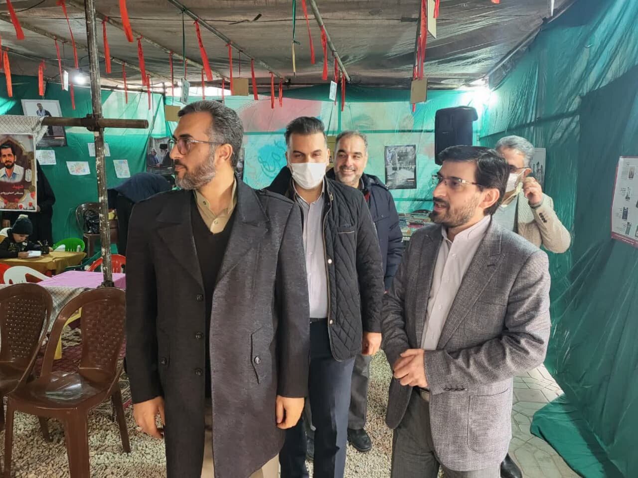 برپایی موکب کتاب در ایستگاه مقاومت منطقه ۲ اصفهان